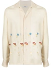 BODE EMBROIDERED FLORAL SHIRT