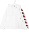 Moncler Vaug Hooded Jacket In White