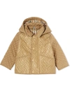 BURBERRY MONOGRAM QUILTED JACKET
