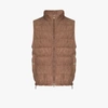 BRUNELLO CUCINELLI PADDED SUEDE GILET,M0PCL1699C808616166358