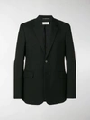 SAINT LAURENT FITTED SINGLE-BREASTED BLAZER,13690130