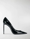 Saint Laurent Paris Patent Leather Pumps In Black