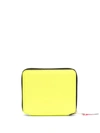 Comme Des Garçons Super Fluo Zip-around Wallet In Yellow