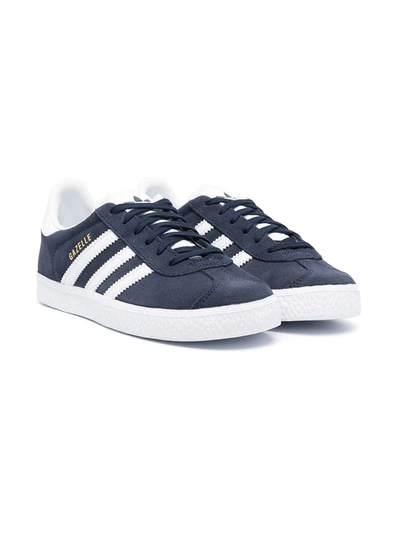 Adidas Originals Kids' Gazelle C Low-top Sneakers In Blue
