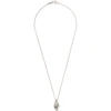 ISABEL MARANT SILVER AMORE NECKLACE