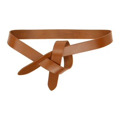 Isabel Marant Brown Lecce Belt In 23nl Natura
