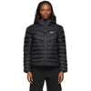 NIKE BLACK DOWN QUILTED JACKET