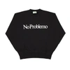 ARIES NO PROBLEMO SWEATSHIRT,SRAR20002 BLK Black