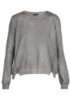 AVANT TOI SWEATER WITH LAMINATE EFFECT,11682742