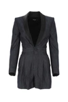 DSQUARED2 DSQUARED2 DENIM TUXEDO PLAYSUIT