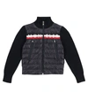 MONCLER DOWN AND COTTON CARDIGAN,P00531627