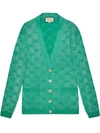 GUCCI GG SPARKLING WOOL CARDIGAN