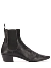 SAINT LAURENT DYLAN CHELSEA BOOTS IN SMOOTH LEATHER