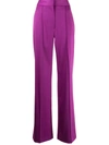 ADAM LIPPES PINTUCK WIDE-LEG TROUSERS