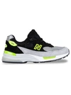 New Balance Grey & Black Made In Us 992 Sneakers In Black