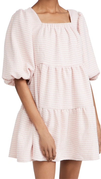Sister Jane Rosy Knees Tweed Confetti Dress In Pink | ModeSens
