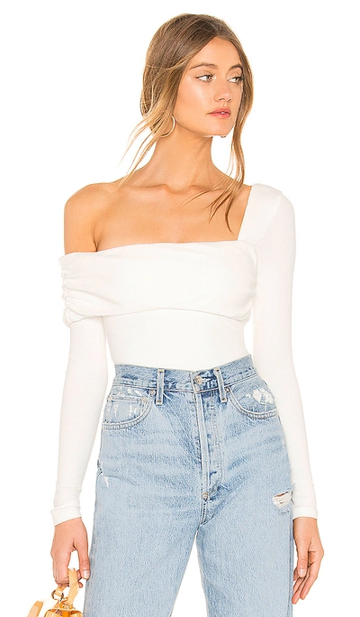 Lovers & Friends Florence Bodysuit In White