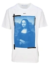 OFF-WHITE OFF WHITE MONA LISA GRAPHIC PRINT T-SHIRT,11682962