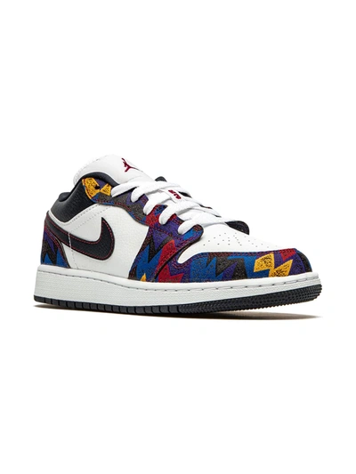 Nike Kids' Air Jordan 1 Low Gs Sneakers In White