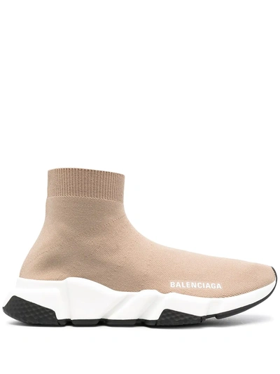 BALENCIAGA SPEED KNITTED SNEAKERS