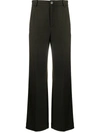 VINCE HIGH-RISE WIDE-LEG TROUSERS