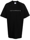 VETEMENTS 'FRIENDS' LOGO PRINT T-SHIRT