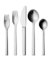 Georg Jensen Mitra Five-piece Flatware Place Setting In Stainless