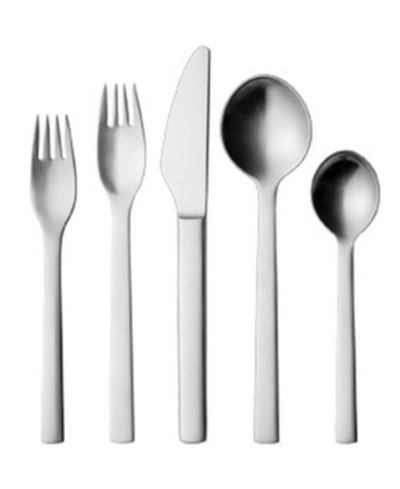 Georg Jensen Mitra Five-piece Flatware Place Setting In Stainless