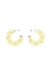 BOTTEGA VENETA TORCILLON LOOP EARRINGS