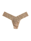 Hanky Panky Signature Lace V-kini Briefs In Brown