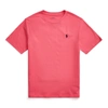Polo Ralph Lauren Kids' Cotton Jersey Crewneck Tee In Hot Pink