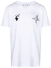 OFF-WHITE LOGO-PRINT ELVES T-SHIRT