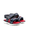 DOLCE & GABBANA DOUBLE TOUCH-STRAP SANDALS