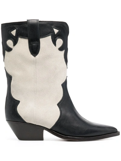 Isabel Marant Duoni Western-style Boots In Black