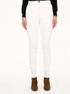 BALMAIN COMBACT TROUSERS WHITE