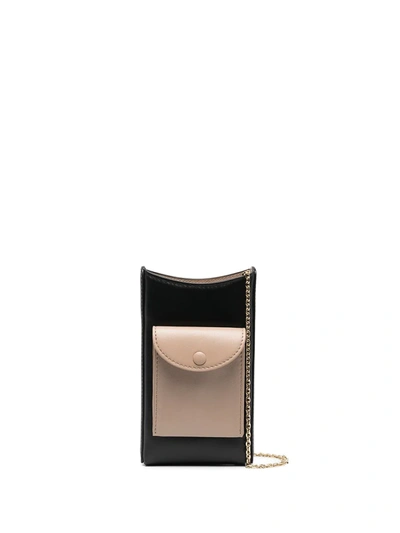Cafuné Rectangle Mini Wallet Bag In Black