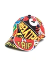 Dsquared2 Multi-print Cap In Black
