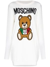 MOSCHINO TEDDY BEAR WOOL MINI DRESS