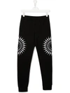 NEIL BARRETT THUNDERBOLT TRACK PANTS
