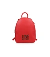 LOVE MOSCHINO RED BACKPACK WITH LOGO,JC4109PP1CLJ050A