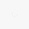 Adina Reyter 14k Yellow Gold Stack Baguette Half Riviera Diamond Necklace In Gold