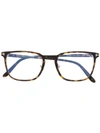 Tom Ford Round-frame Tortoiseshell Glasses In Neutrals