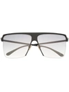Tom Ford Sofi Square-frame Sunglasses In Black