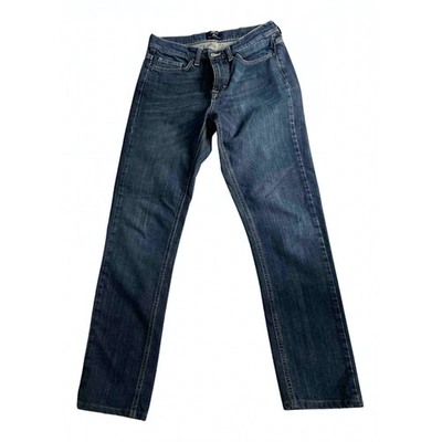Pre-owned Gant Straight Jeans In Blue