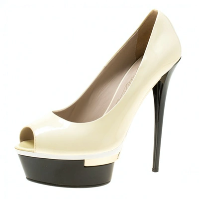 Pre-owned Le Silla Beige Leather Heels