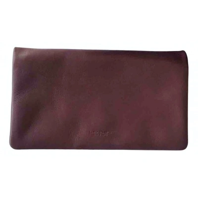 Pre-owned Lancel Leather Wallet In Other