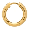 Maria Black Gold-plated Polo Single Huggie Hoop Earring