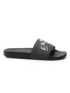GIVENCHY GIVENCHY REFRACTED LOGO SANDALS