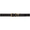 Y/PROJECT BLACK & GOLD CLASSIC Y BELT