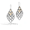 John Hardy Legends Naga Drop Earring In Sterling Silver/yellow Gold
